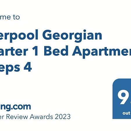 Liverpool Georgian Quarter 1 Bed Apartment Sleeps 4 المظهر الخارجي الصورة